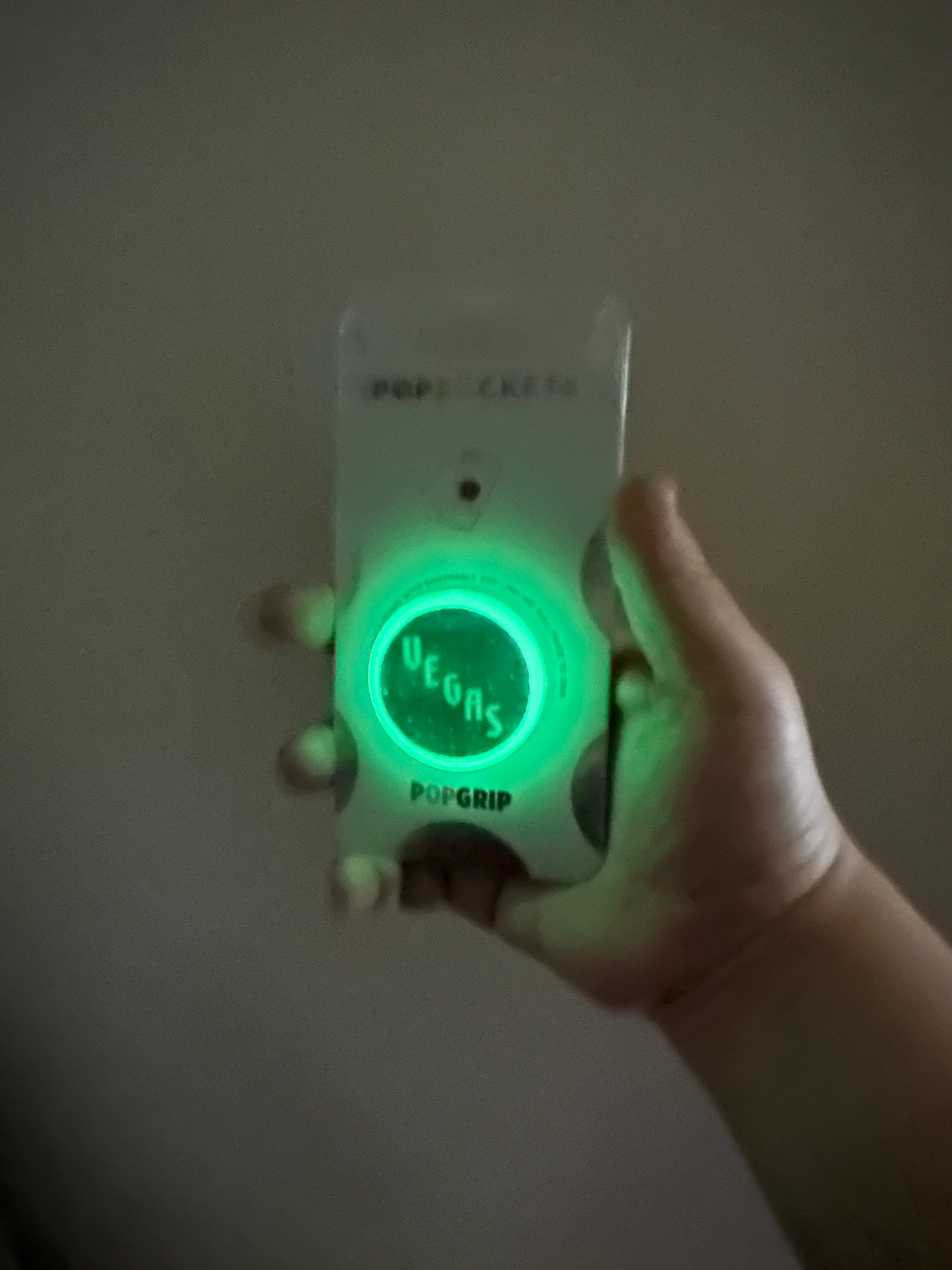 VGK retro glow circle phone grip