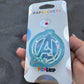 Avengers Shaker Phone Grip-Light Blue