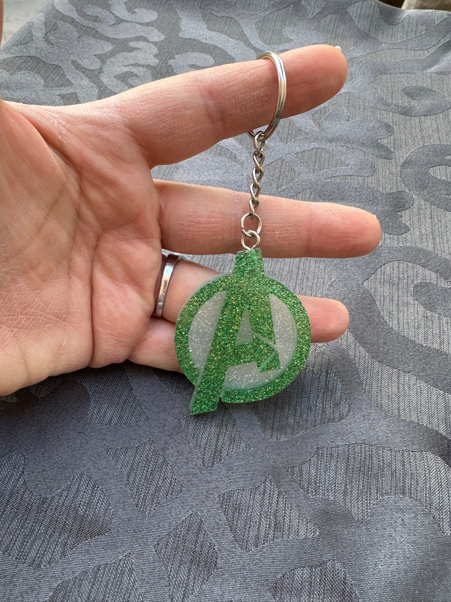 Avengers Keychain-Green