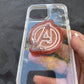 Avengers Shaker Phone Grip-Coral