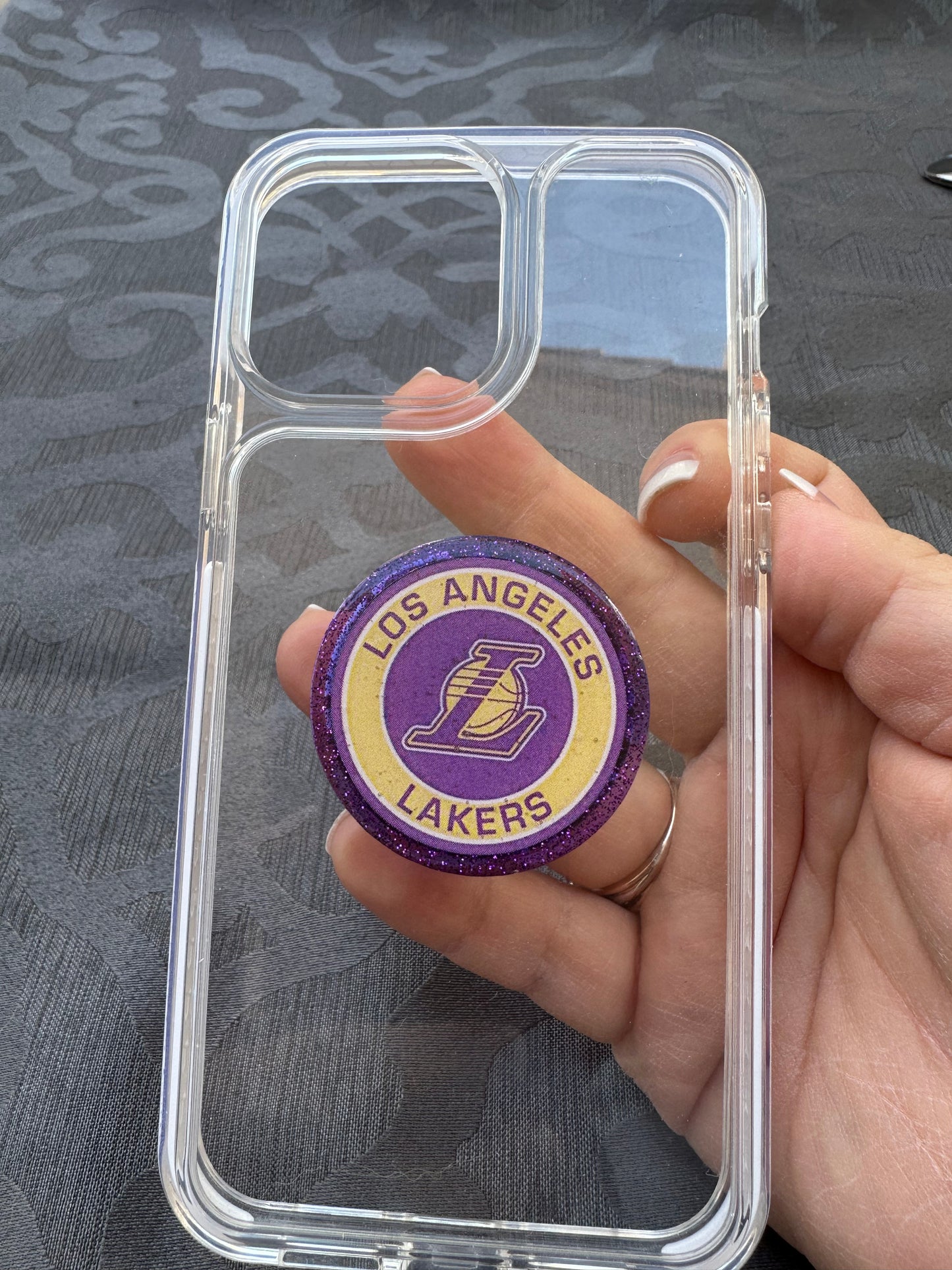 Lakers Circle Phone Grip