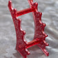 Glitter Crown Holder- Ruby Red