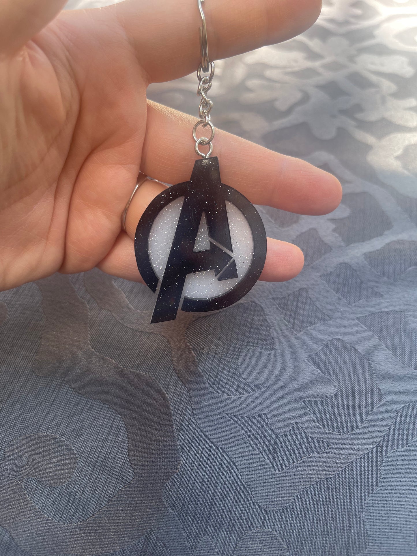 Avengers Keychain-Black