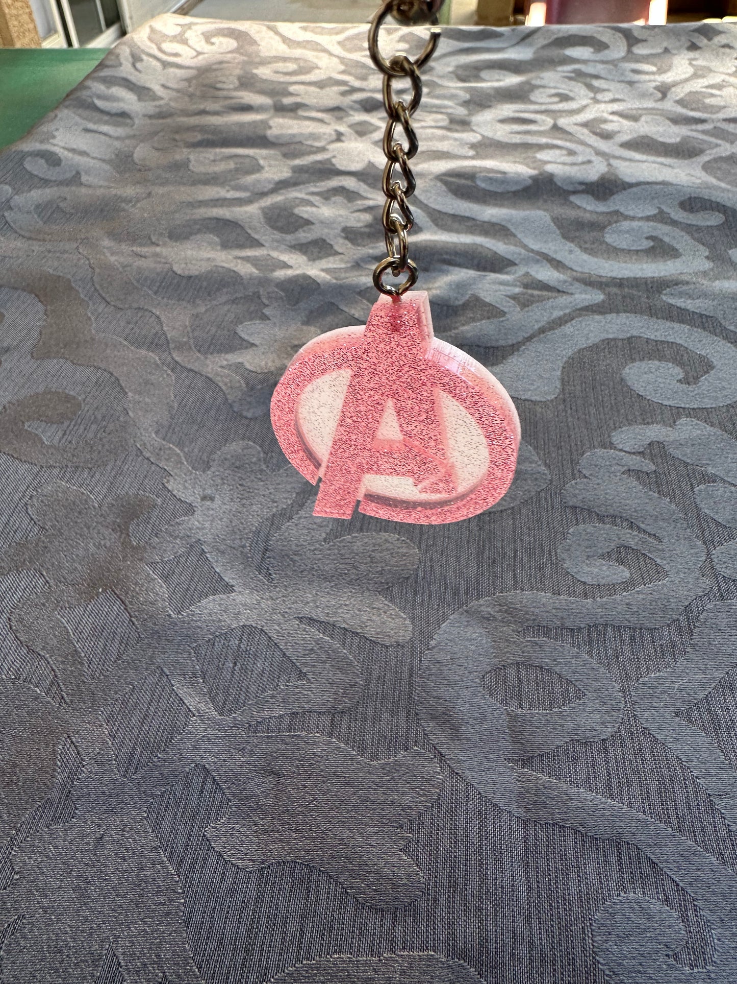 Avengers Keychain- Pink