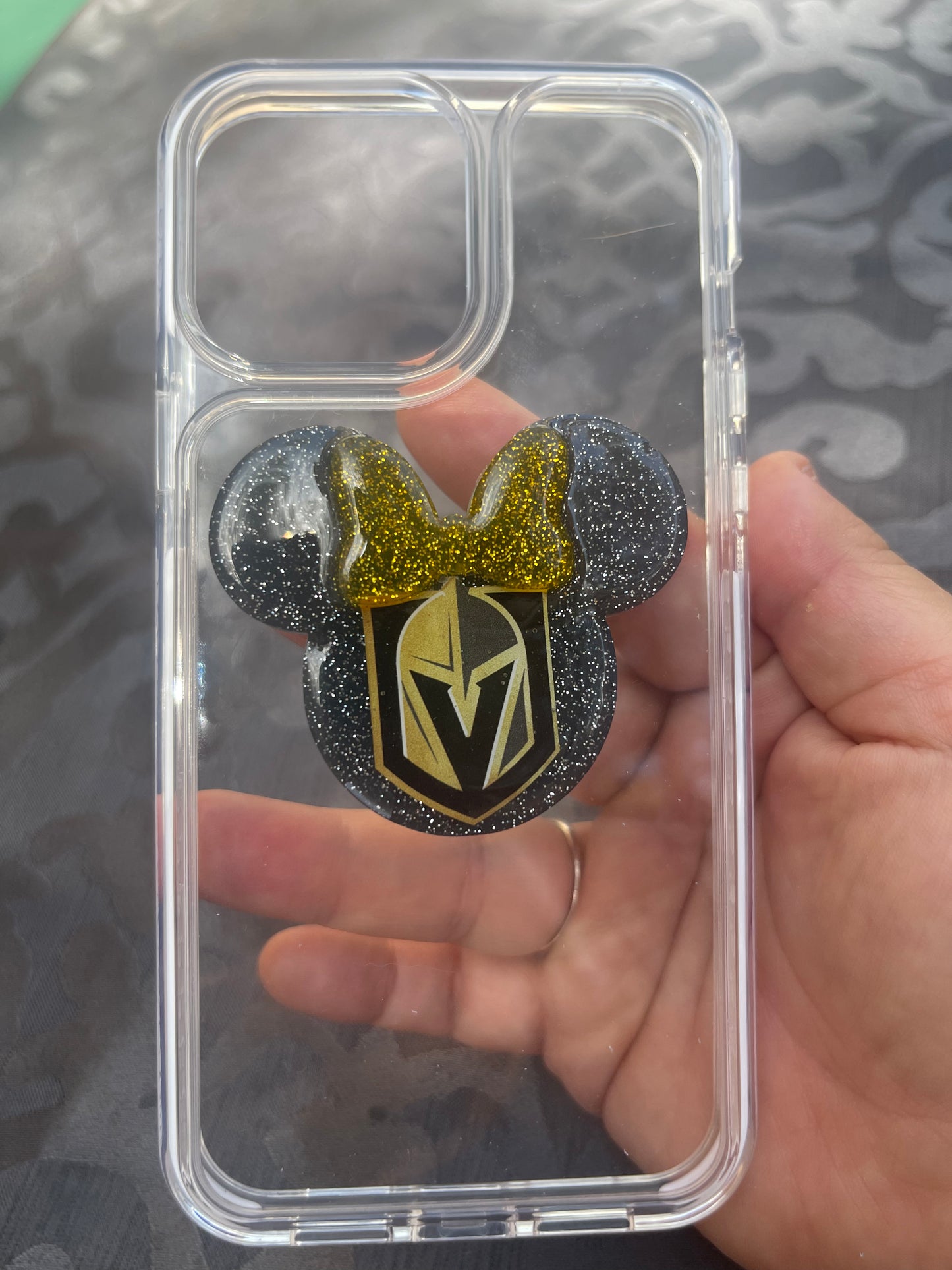 VGK Mouse Phone Grip- Dark Grey