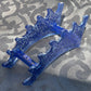 Glitter Crown Holder- Sapphire