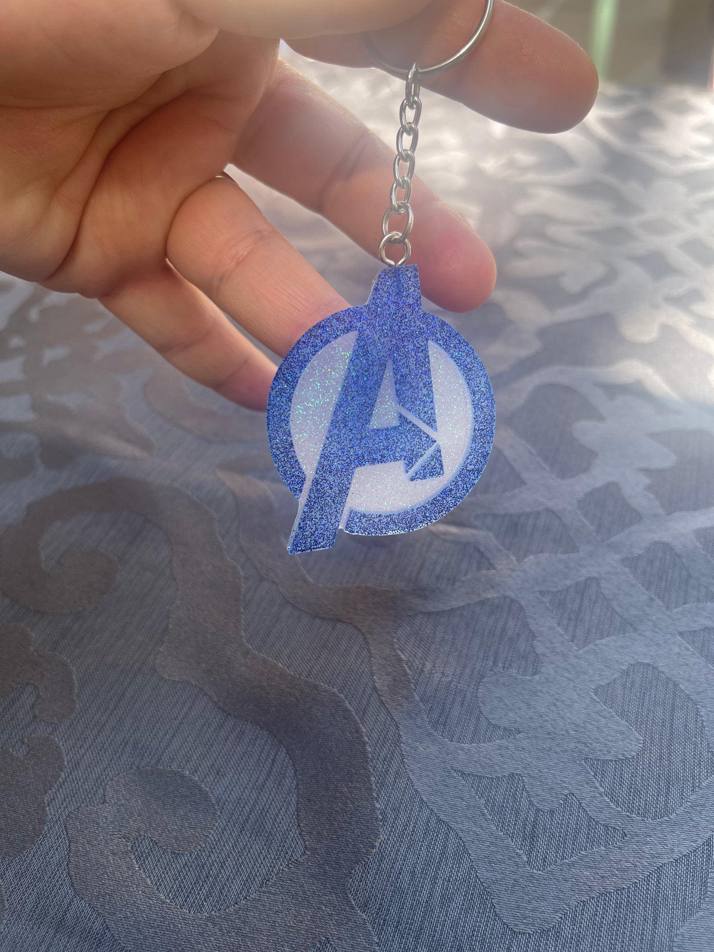 Avengers Keychain- Blue