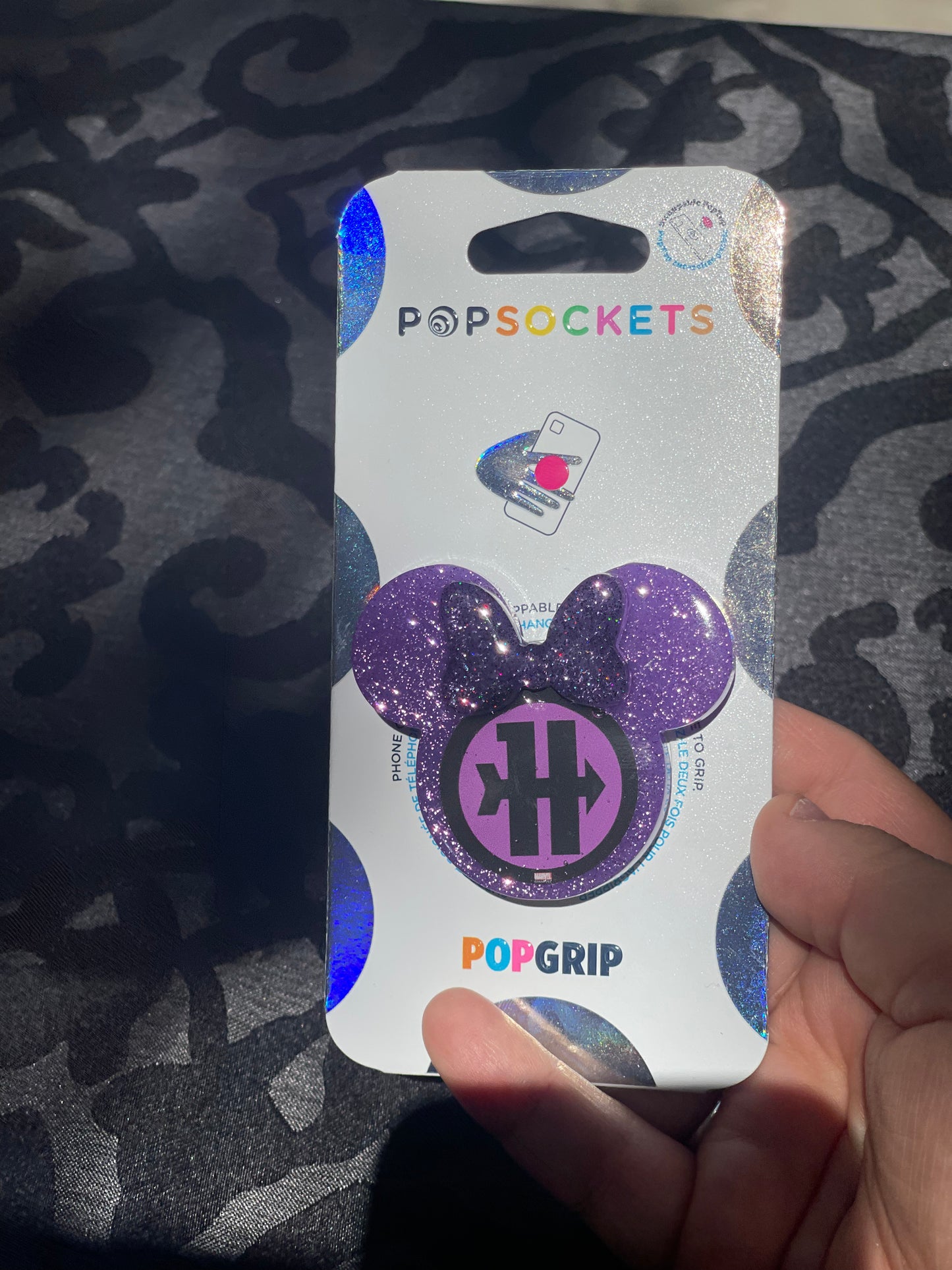 Hawkeye Mouse Phone Grip-Purple