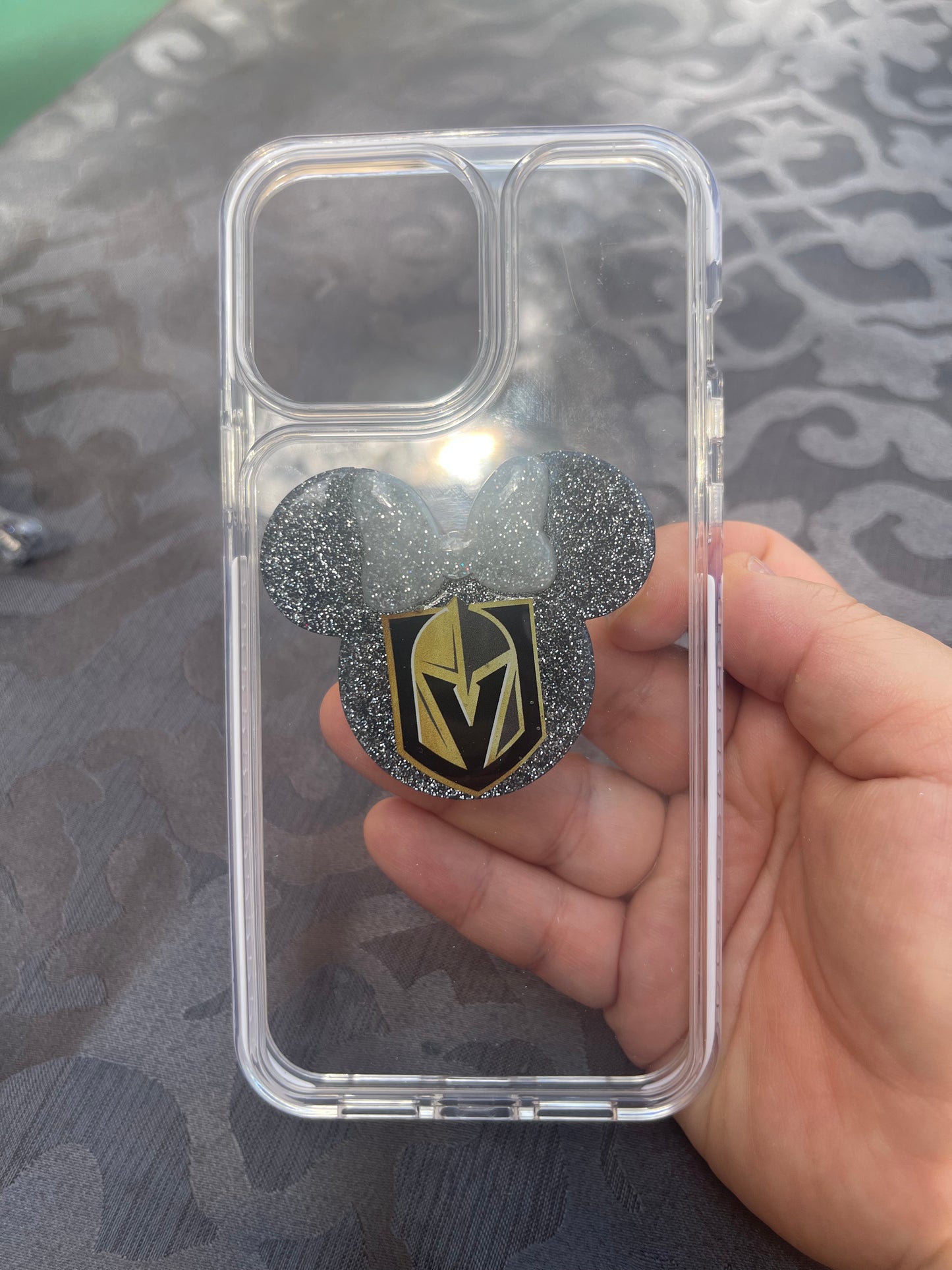 VGK Mouse Phone Grip- Dark Grey