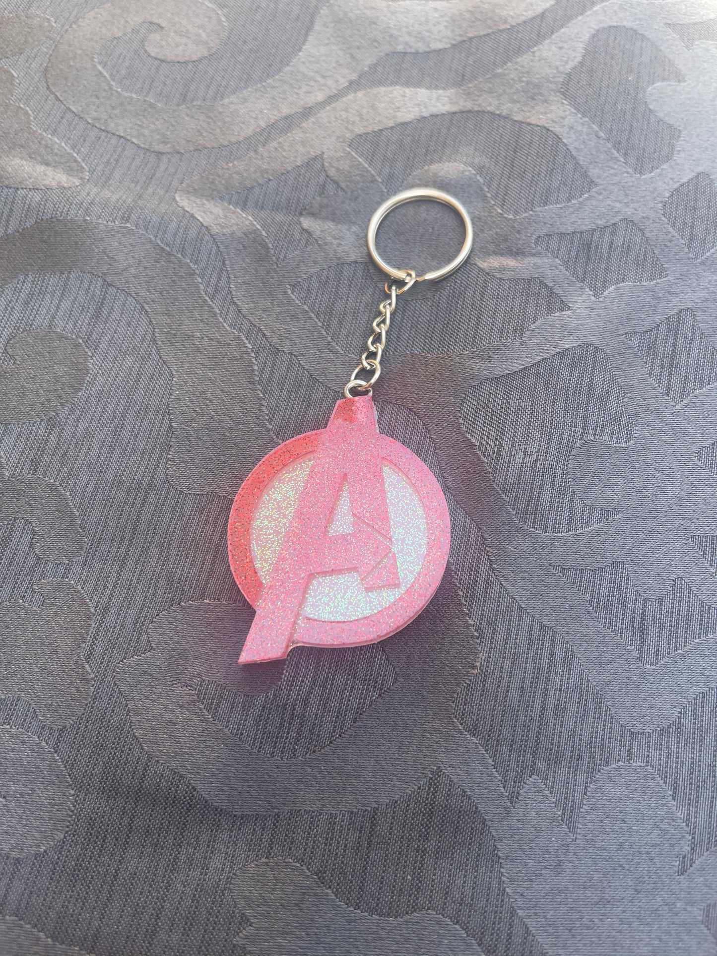 Avengers Keychain- Red