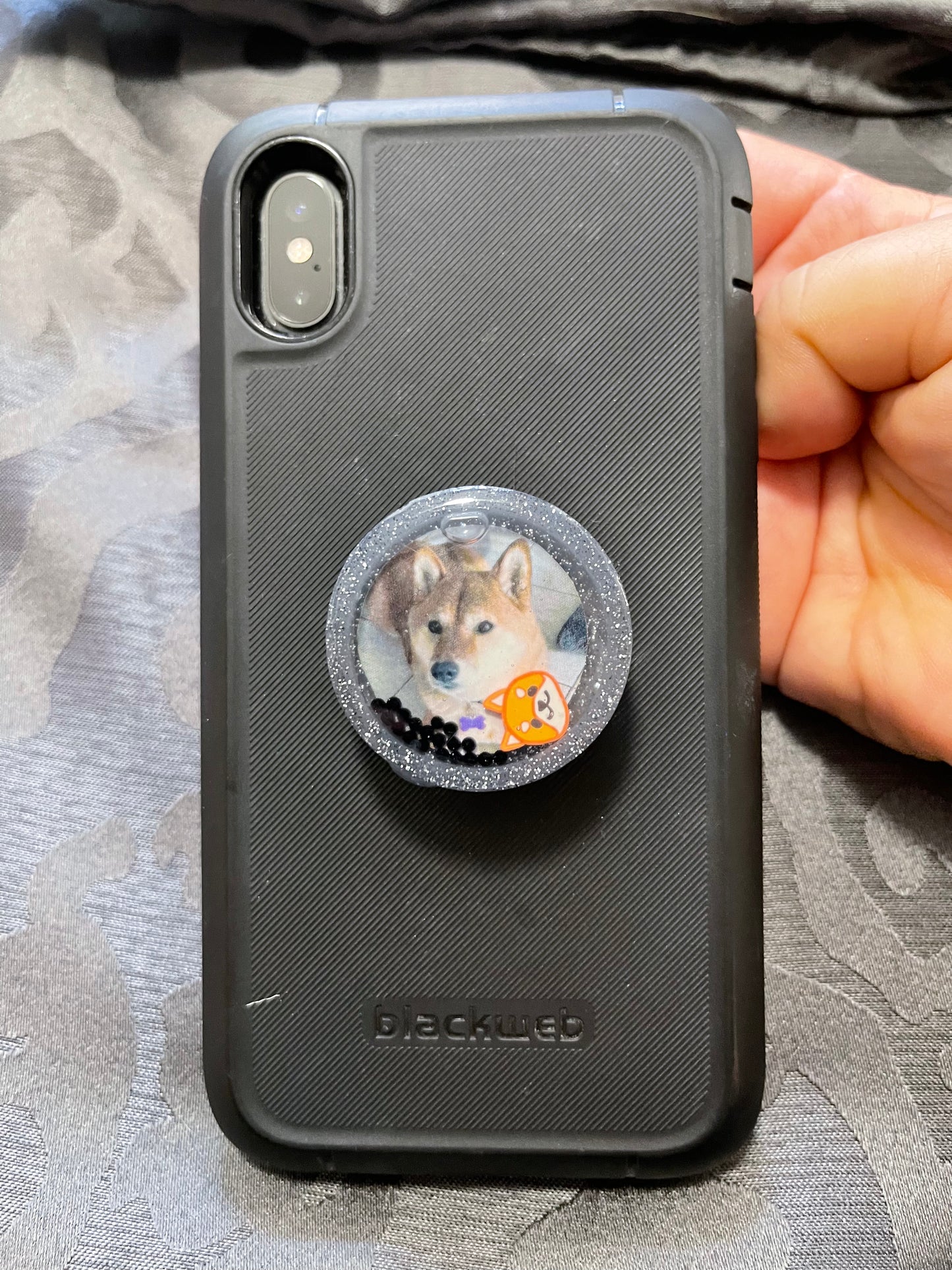 Custom Photo Shaker Phone Grip