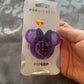 Hawkeye Mouse w/bow Shaker Phone Grip-Purple