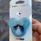 Cinderella mouse w/ Bow Shaker Phone Grip- Blue