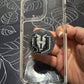 Henderson Silver Knights Circle Phone grip-Dark Grey