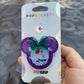 Ariel Mouse w/bow Shaker Phone Grip-Purple