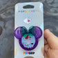 Ariel Mouse w/bow Shaker Phone Grip-Purple