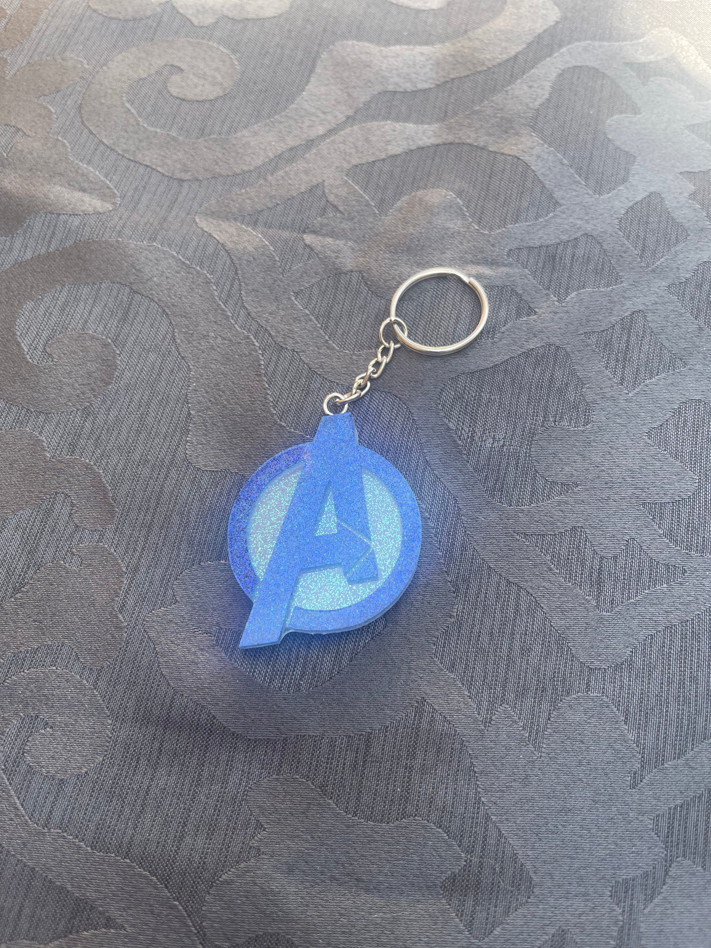 Avengers Keychain- Blue